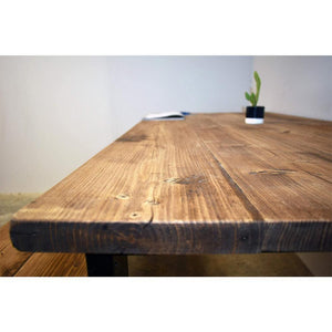Box-Steel Dining Table - RizAndMicaMake