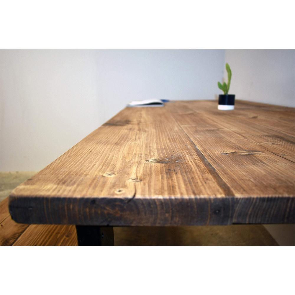 Box-Steel Dining Table - RizAndMicaMake