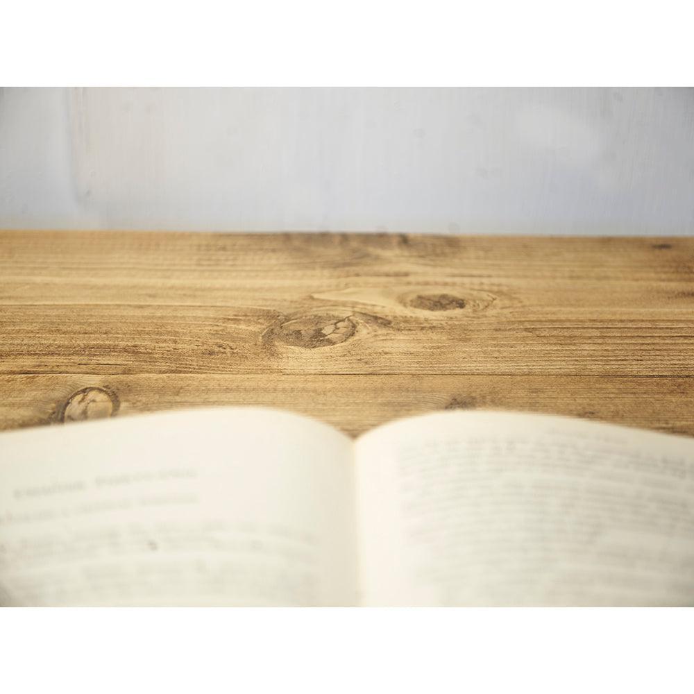 Scaffold Desk with Shelf+Wheels - RizAndMicaMake