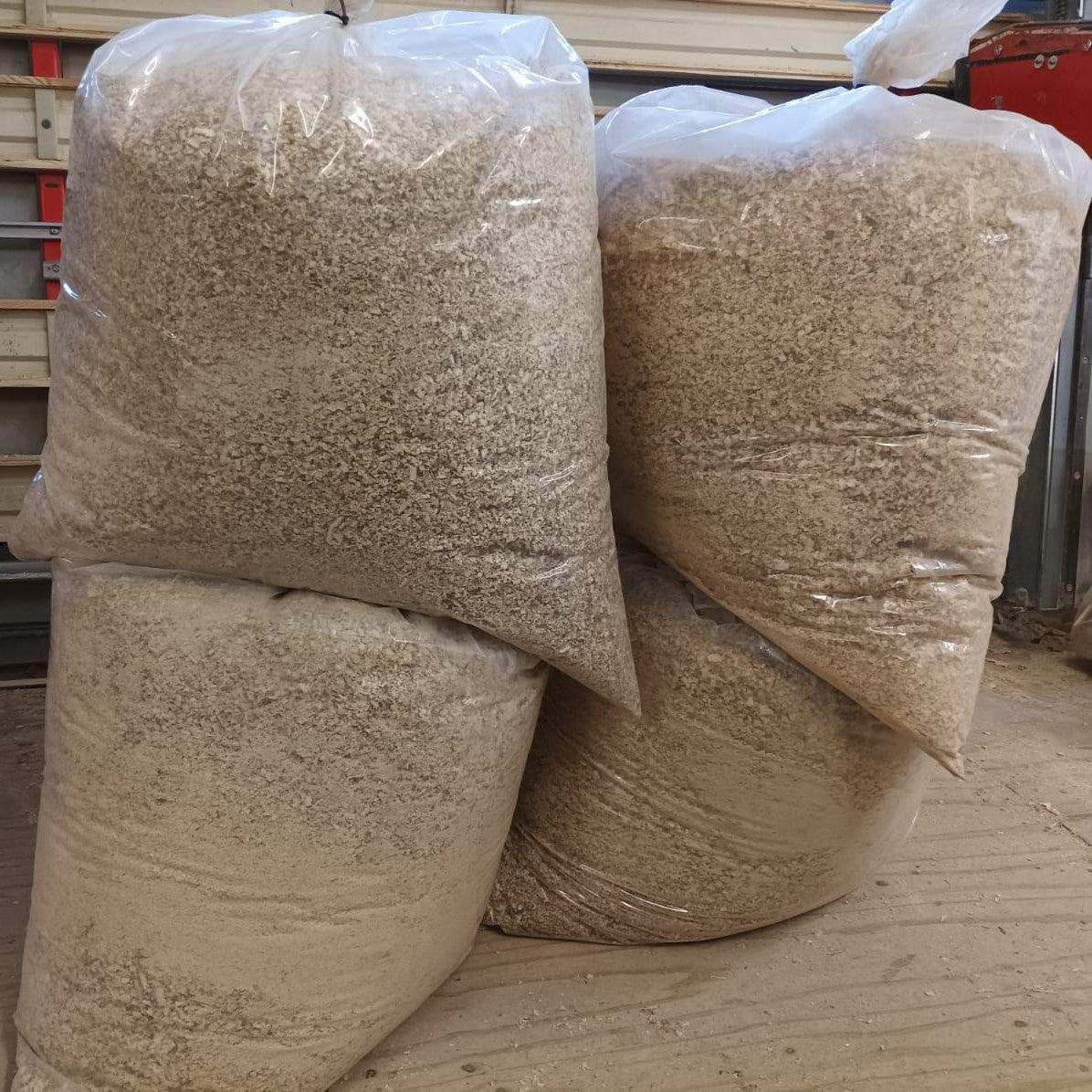 BULK 15-30kg Soft Pine Wood Shavings Sawdust Flakes - RizAndMicaMake