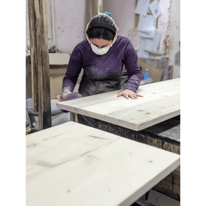 VERA: Reclaimed Hairpin Dining Table - RizAndMicaMake