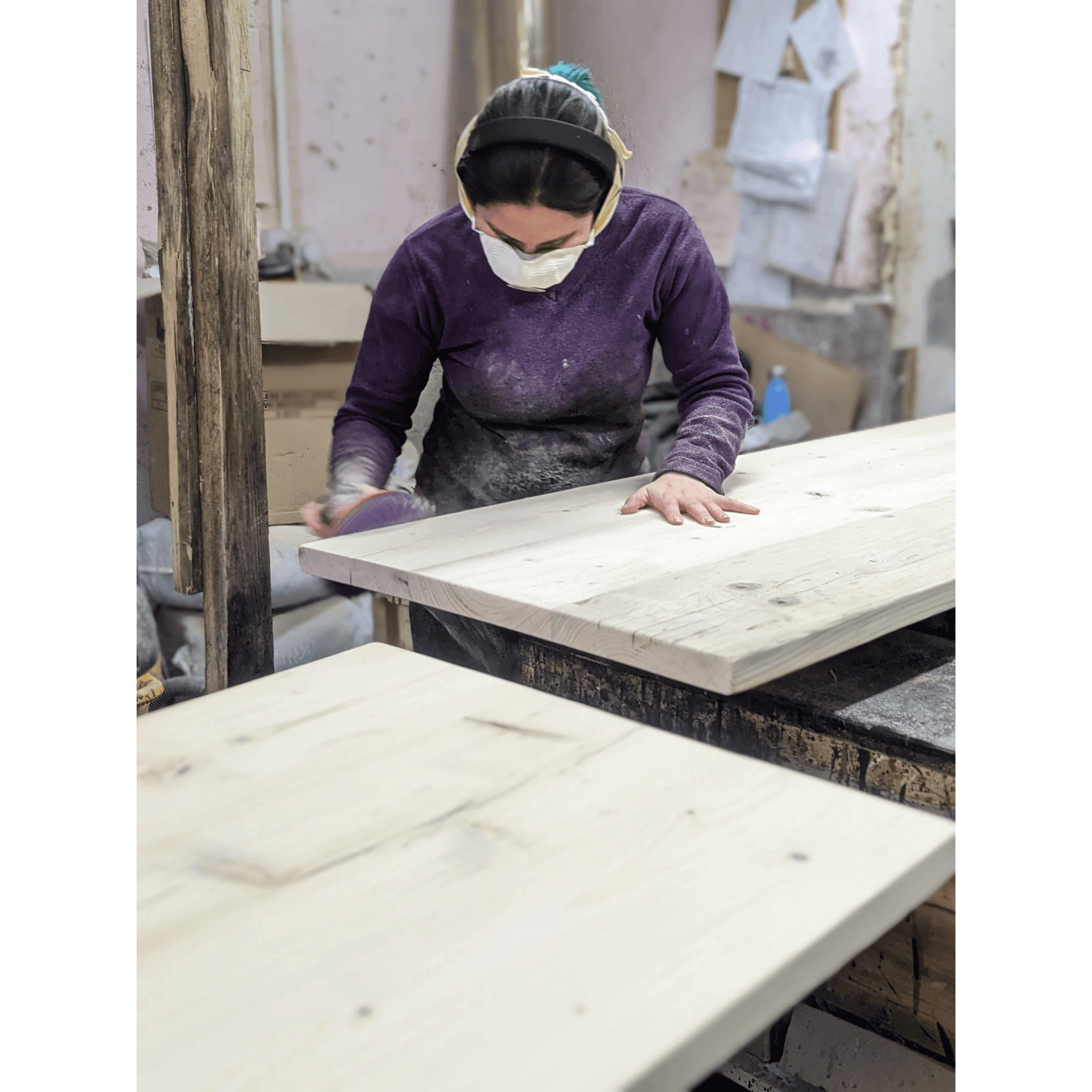 VERA: Reclaimed Hairpin Dining Table - RizAndMicaMake