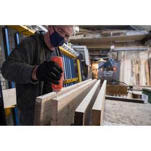 NOVA: Musician's Studio Desk with Rugged Keyboard Tray, Monitor Stand and 6U Racks, 3 Tiered made from Reclaimed Wood