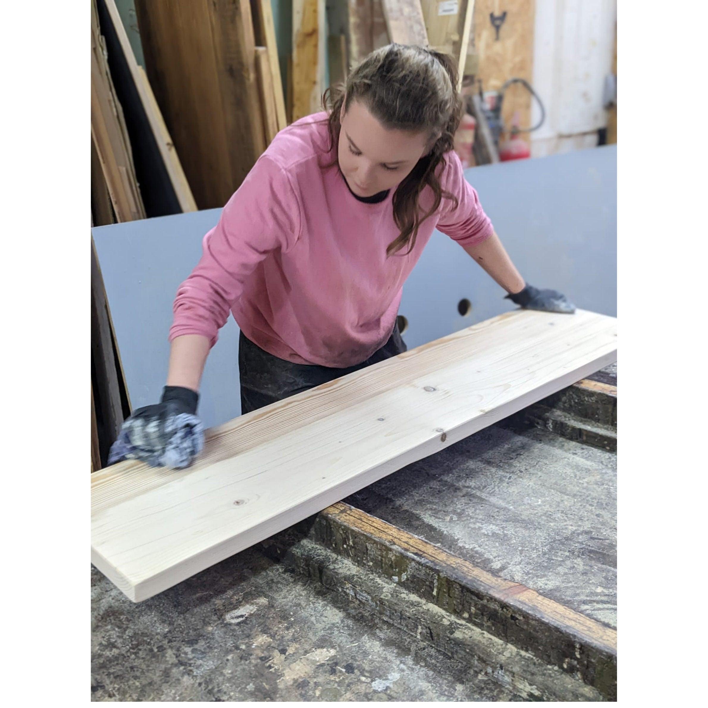 ARVID: Reclaimed Wood Storage Bench, Choice Of Sizes+Colours