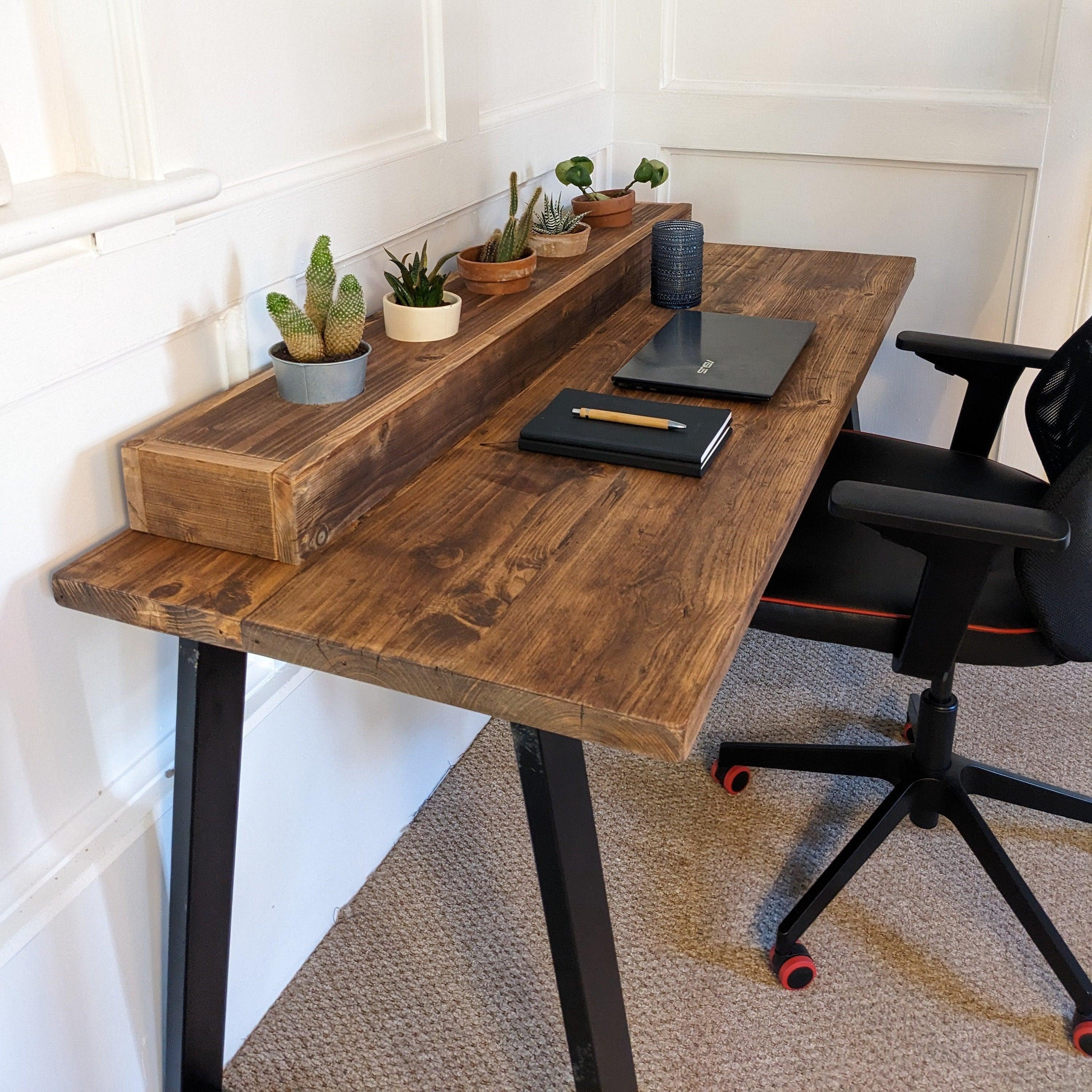 Handmade Plant Display Rack, Add To Desks, Tables, Windowsills, Made From Reclaimed Wood, Choice Of Colours