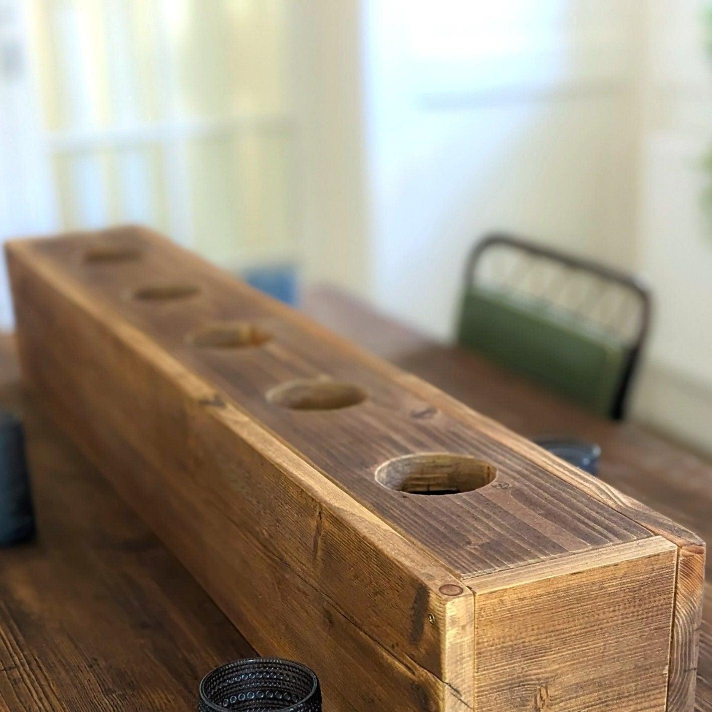 Handmade Plant Display Rack, Add To Desks, Tables, Windowsills, Made From Reclaimed Wood, Choice Of Colours