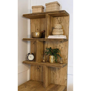 Desk With Integrated Bookshelf - RizAndMicaMake