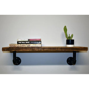 Pipe Bracket Shelf - RizAndMicaMake