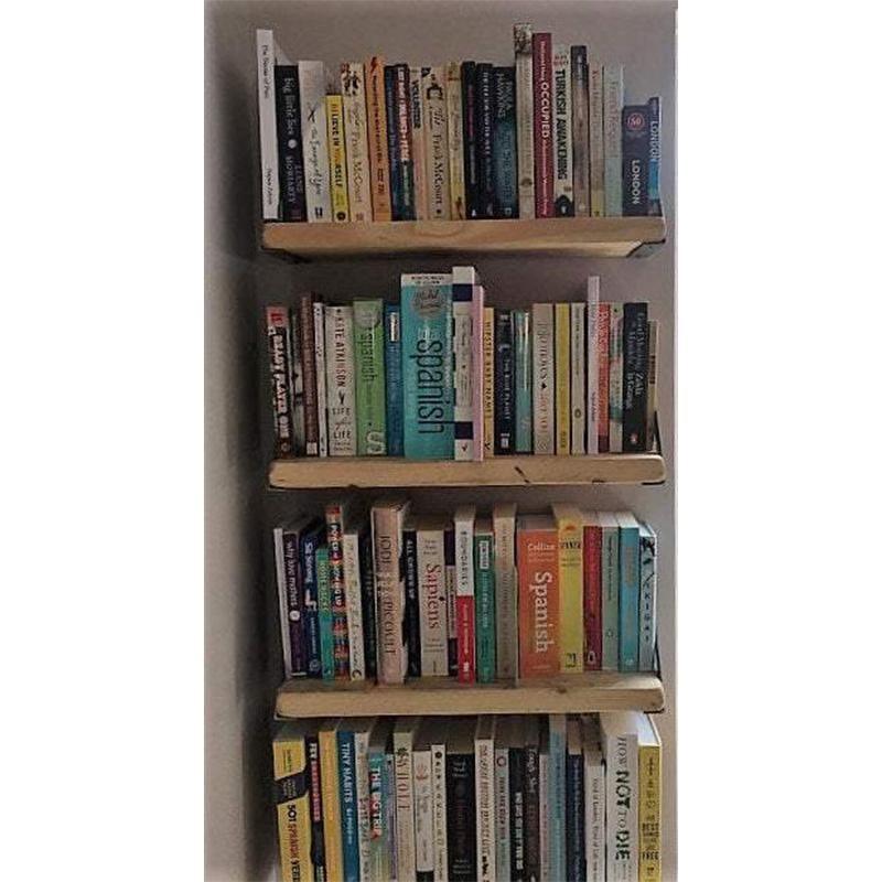 Reclaimed Wood Shelf - RizAndMicaMake