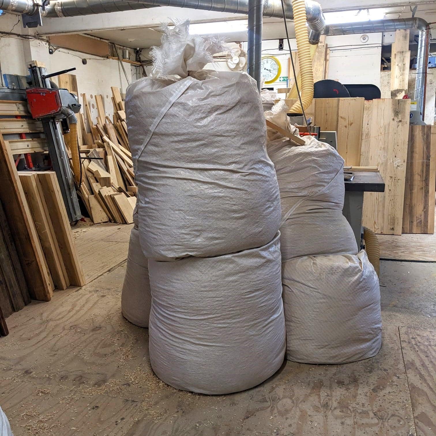 BULK 15-30kg Soft Pine Wood Shavings Sawdust Flakes - RizAndMicaMake