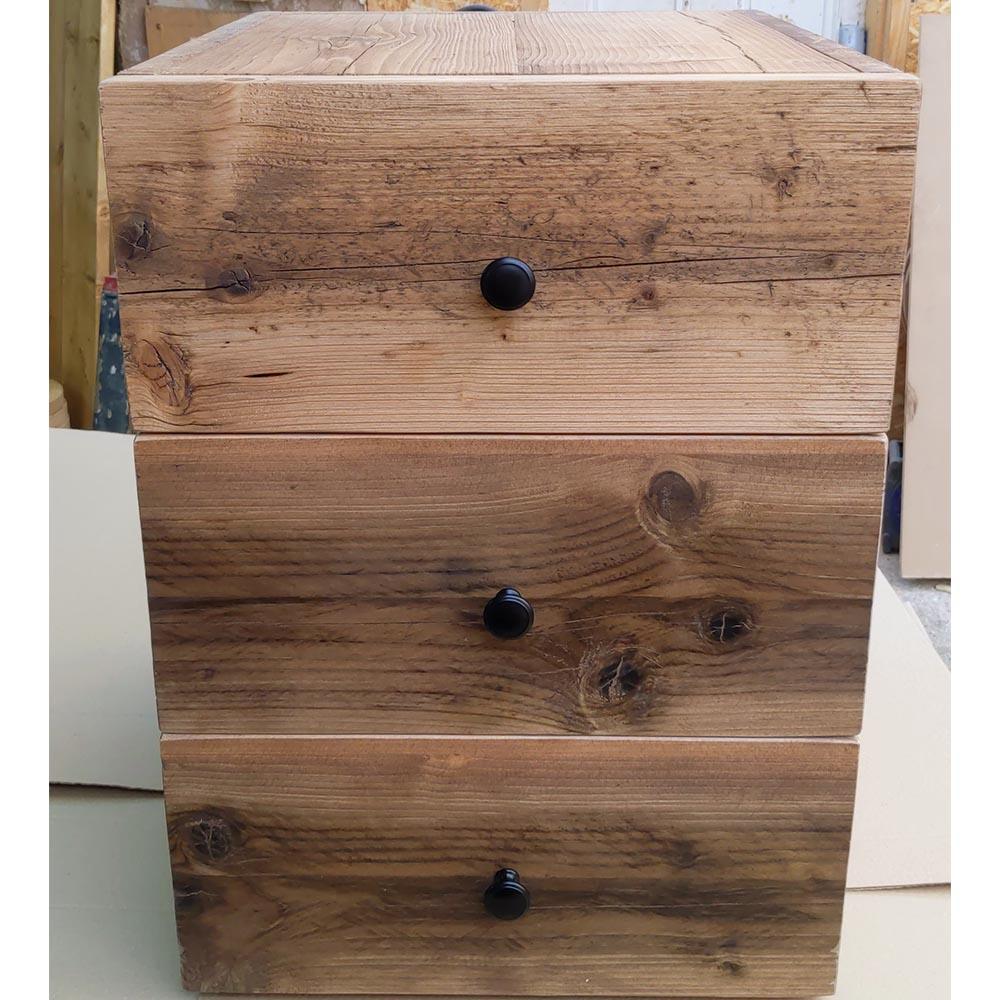 Rustic Draw Unit Reclaimed Drawers | Rustic Handmade Drawer Unit | Free Shipping ...