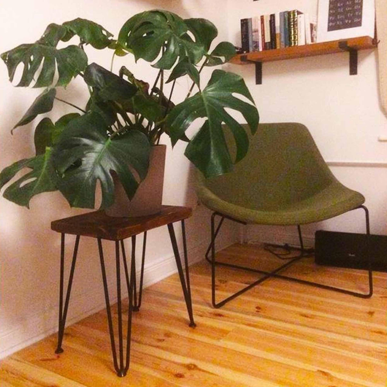 Manu Wood Stool / Side Table - RizAndMicaMake