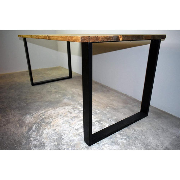 LUDWIG: Box-Steel Dining Table - RizAndMicaMake