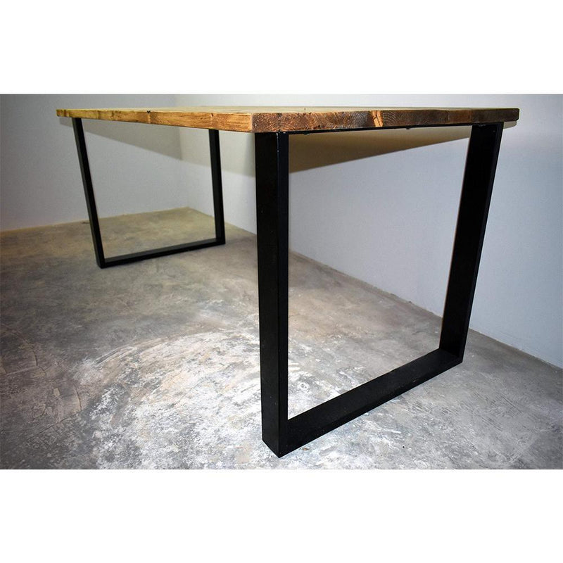 LUDWIG: Box-Steel Dining Table - RizAndMicaMake