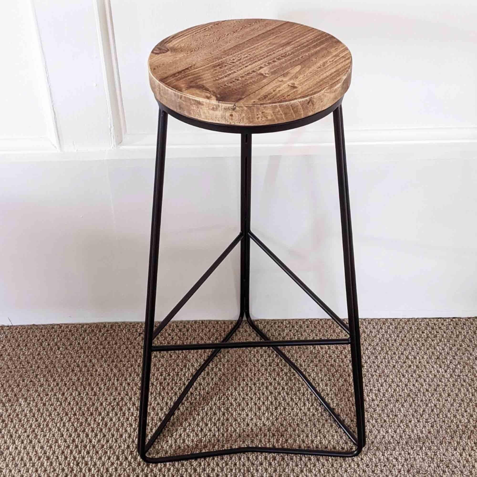 Bar Table and Side Stools | Handmade | Kitchen Table | Free Shipping ...