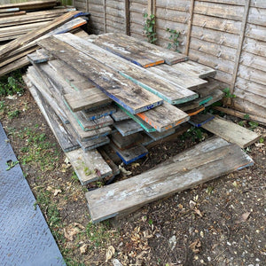 LOW GRADE Reclaimed Scaffold Boards- Cut to any Length!