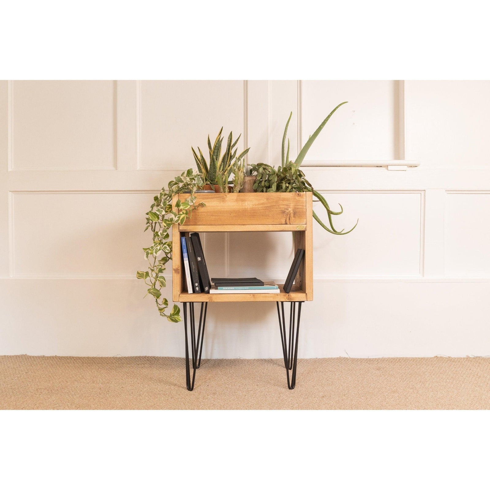 Reclaimed Handmade Wood Indoor Planter